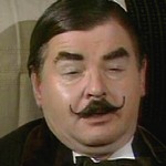 Benny as Hercule Poirot in 'Murder On The Oregon Express'