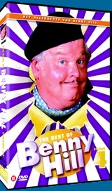 Click to see a larger version of the Dutch Filmworks DVD, The Best of Benny Hill Volume 4